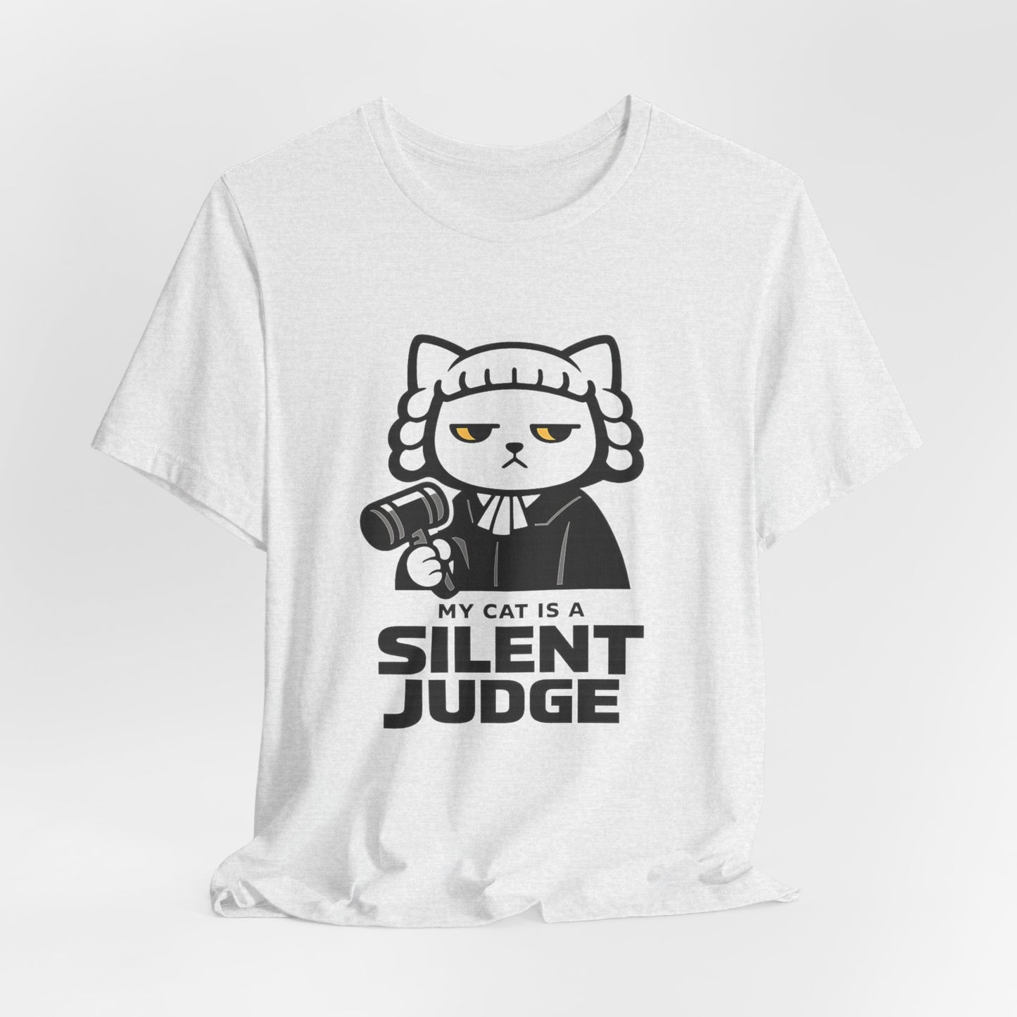 My Cat is a Silent Judge - Simply Purrfect - T-Shirt | Cats With Character