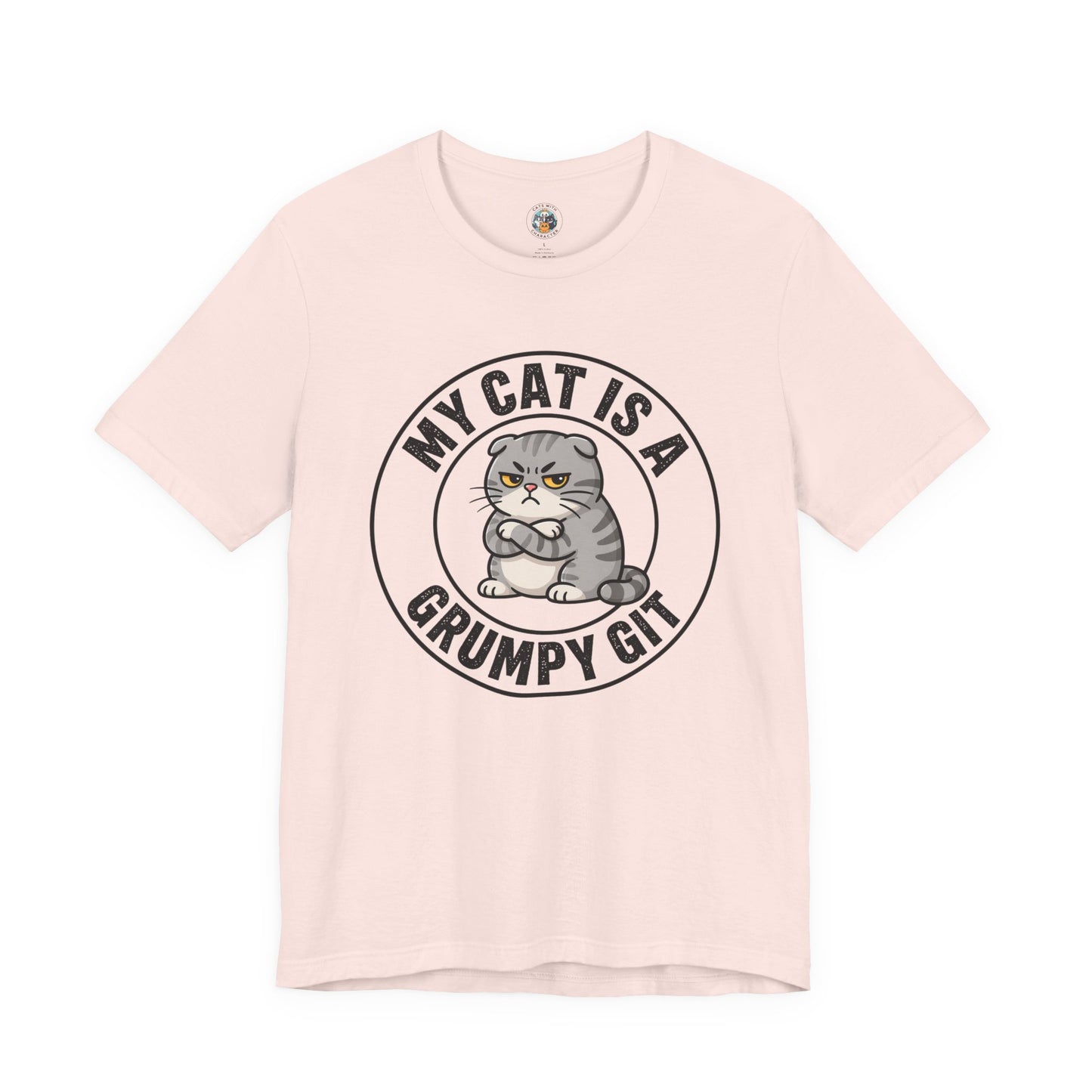 My Cat is a Grumpy Git - Feline Funny T-shirt
