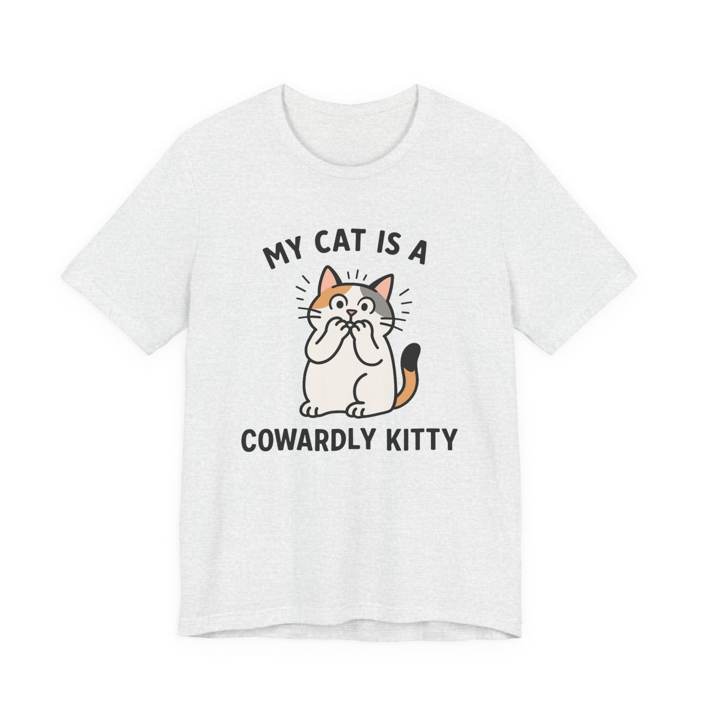 My Cat is a Cowardly Kitty - Simply Purrfect - T-Shirt | Cats With Character