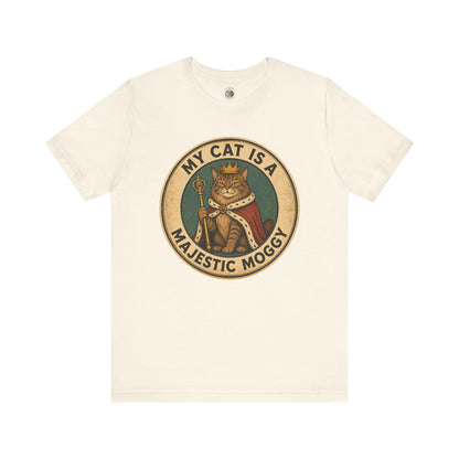 My Cat Is A Majestic Moggy – Retro Vintage Cat T-Shirt | Cats With Character