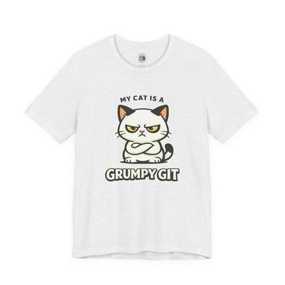 My Cat Is A Grumpy Git - Simply Purrfect - Cat T-Shirt | Cats With Character