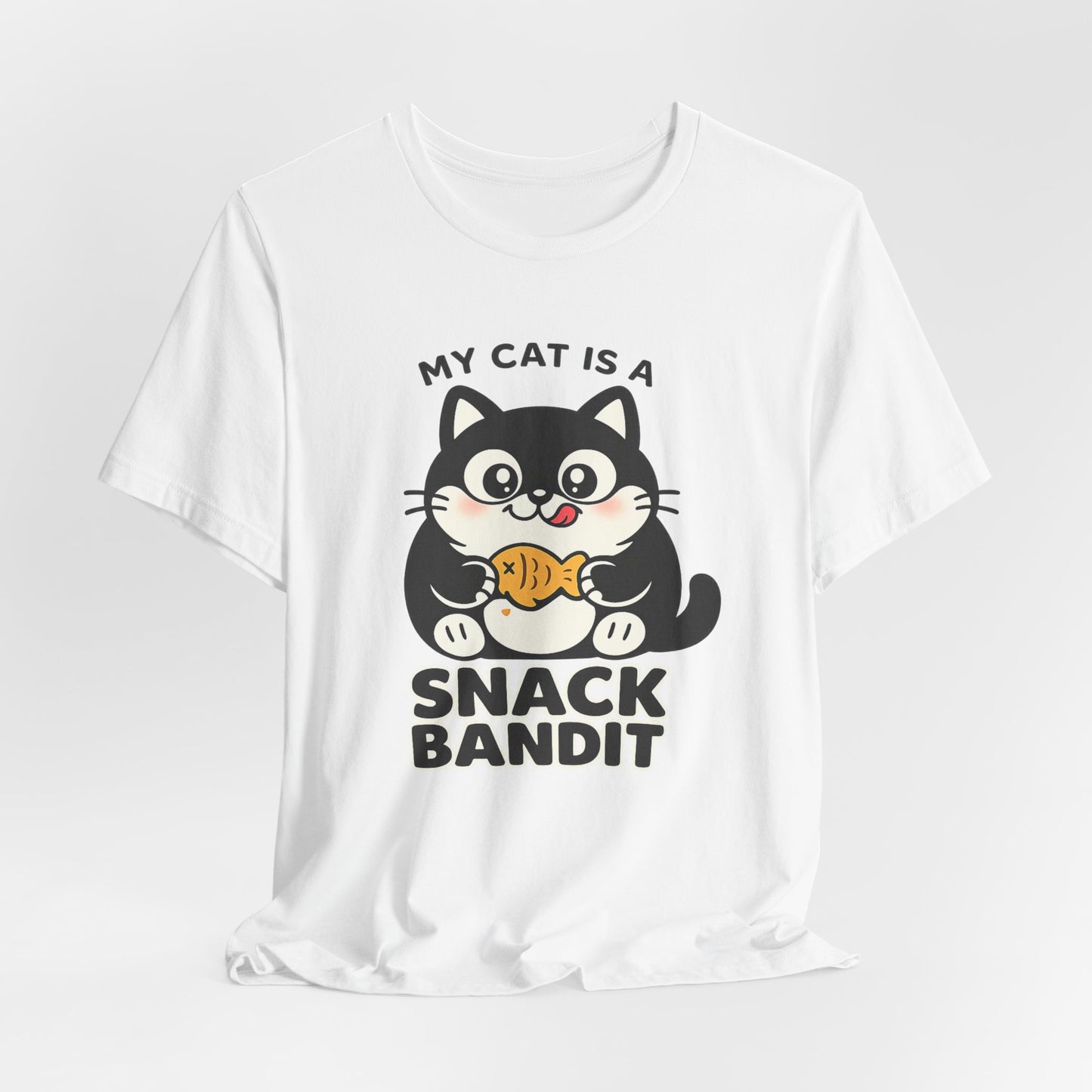 My Cat Is A Snack Bandit - Simply Purrfect Cat T-Shirt | Cats With Character