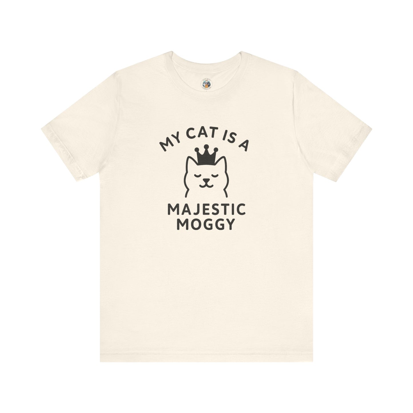 My Cat is a Majestic Moggy - Simply Purrfect - Unisex Jersey Short Sleeve Tee