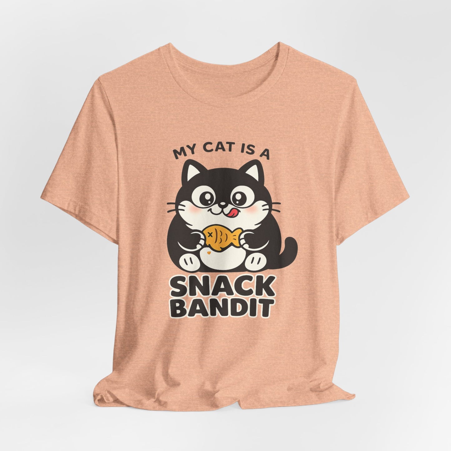 My Cat Is A Snack Bandit - Simply Purrfect Cat T-Shirt | Cats With Character