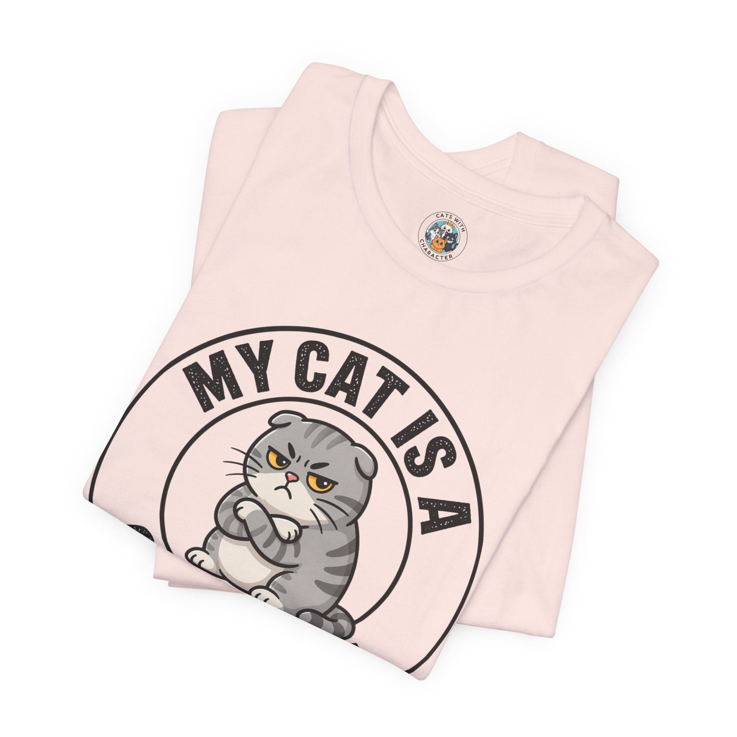My Cat is a Grumpy Git - Feline Funny T-shirt