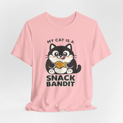 My Cat Is A Snack Bandit - Simply Purrfect Cat T-Shirt | Cats With Character