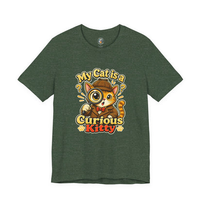 My Cat is a Curious Kitty - Feline Funnies Dark | Cats With Character