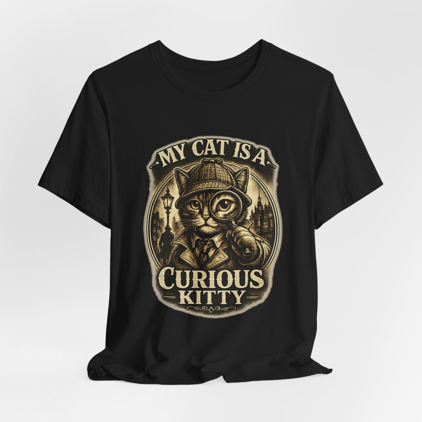 My Cat is a Curious Kitty - Retro Whiskers  | Cats With Character