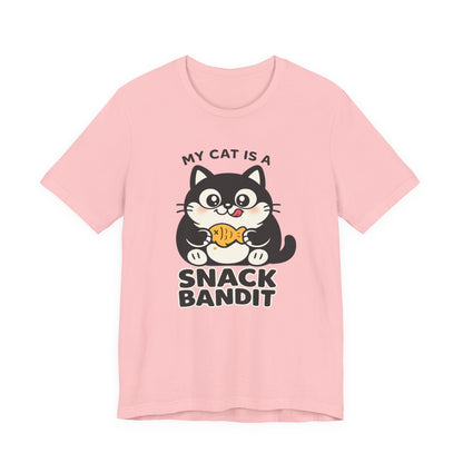 My Cat Is A Snack Bandit - Simply Purrfect Cat T-Shirt | Cats With Character