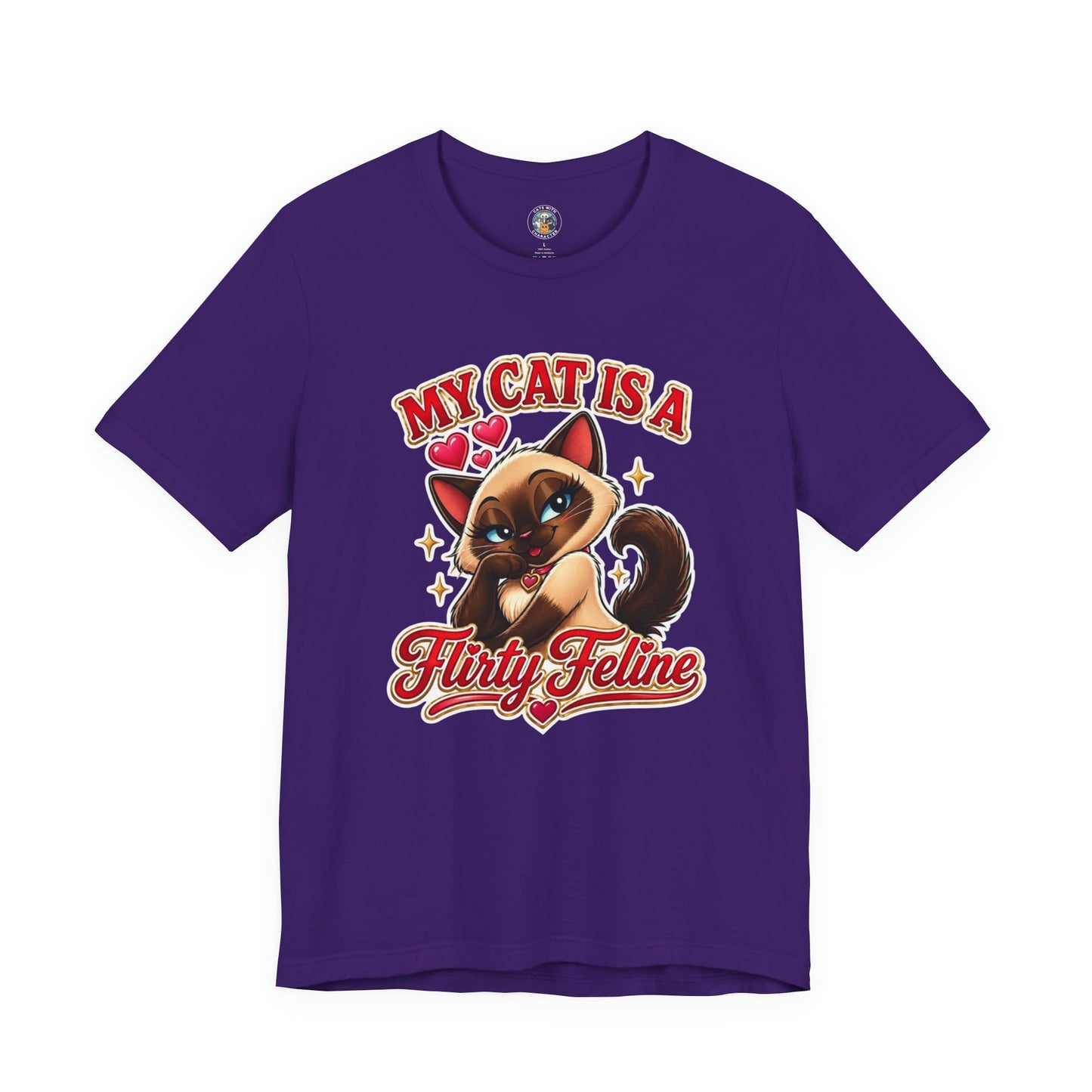 My Cat is a Flirty Feline - Feline Funnies Dark | Cats With Character