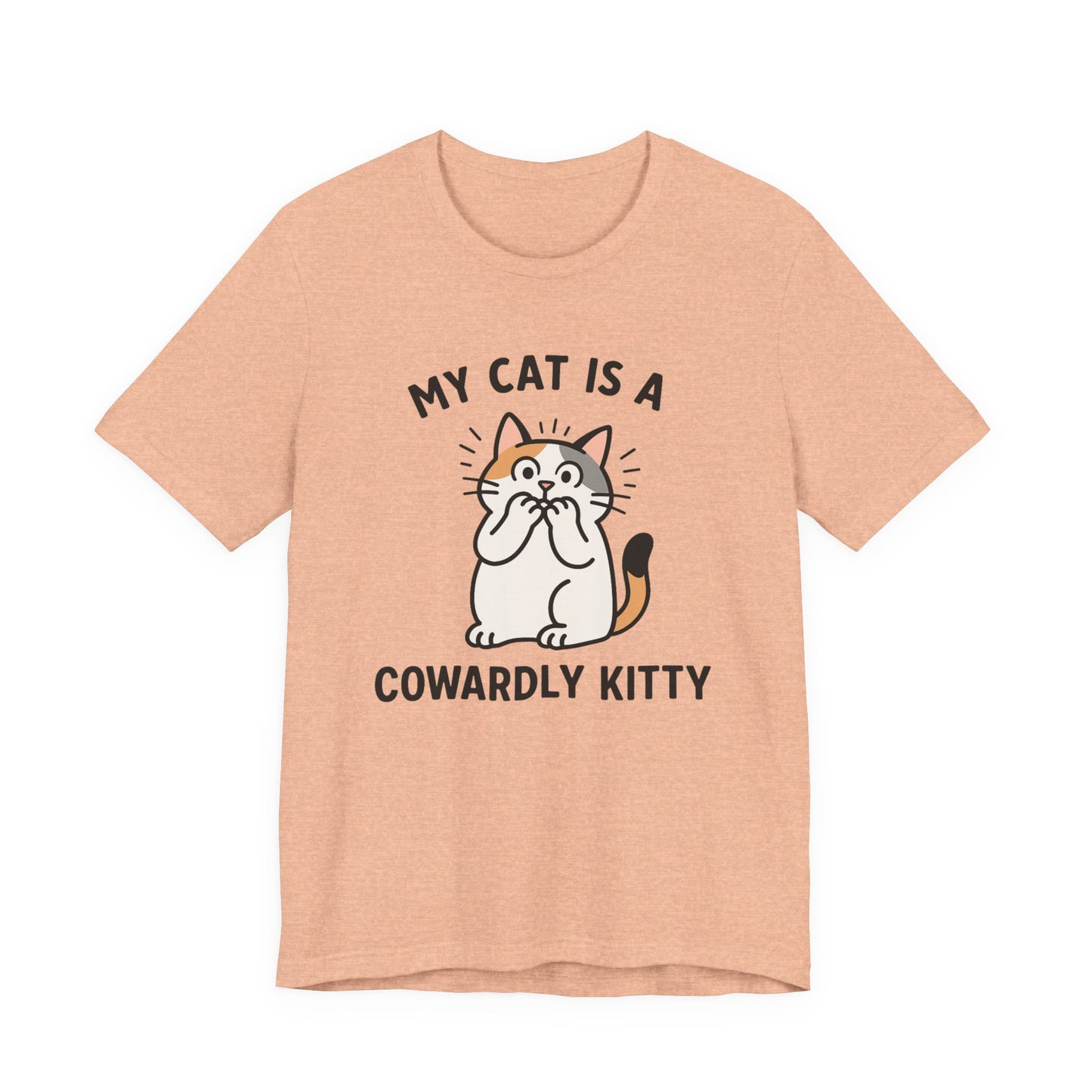 My Cat is a Cowardly Kitty - Simply Purrfect - T-Shirt | Cats With Character