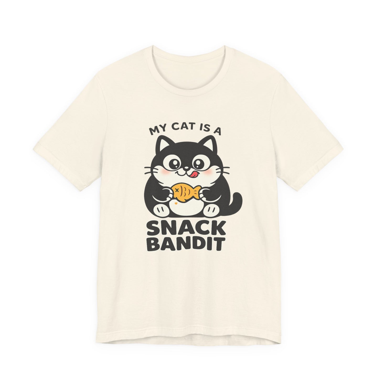 My Cat Is A Snack Bandit - Simply Purrfect Cat T-Shirt | Cats With Character