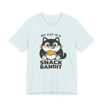 My Cat Is A Snack Bandit - Simply Purrfect Cat T-Shirt | Cats With Character