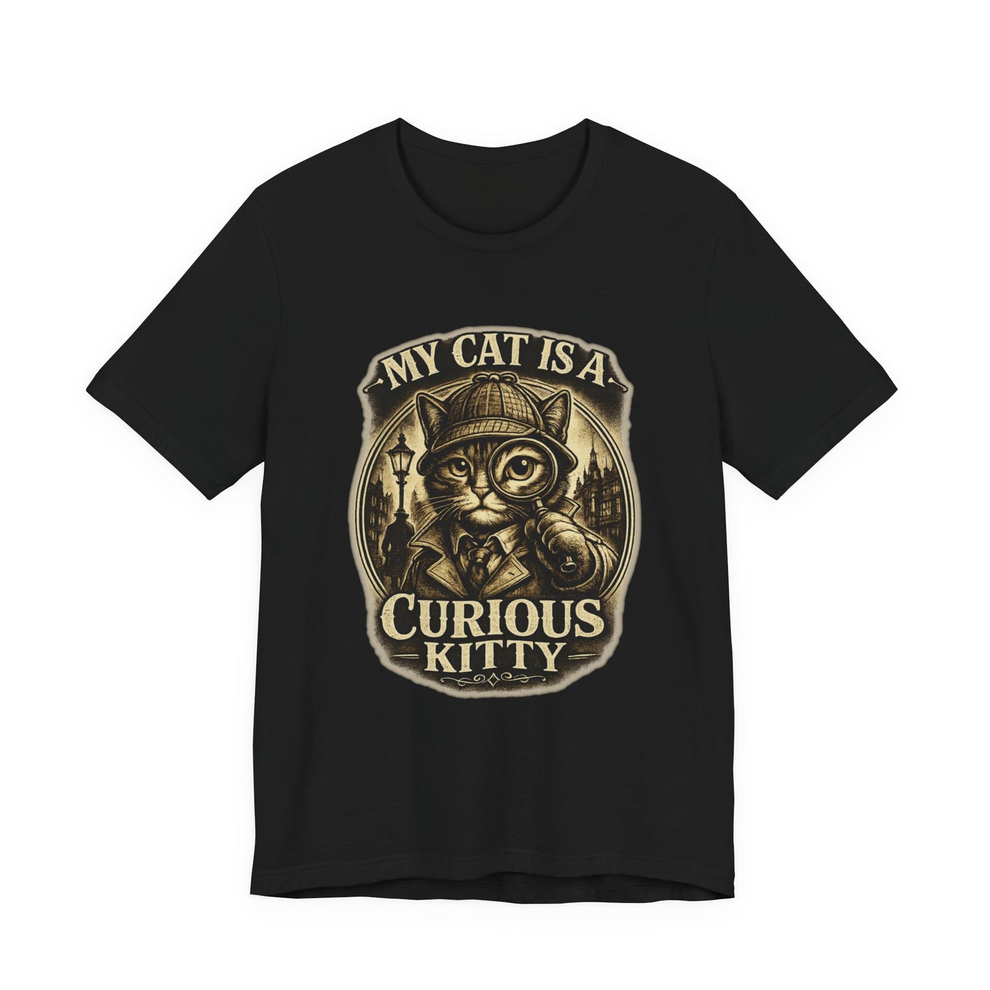 My Cat is a Curious Kitty - Retro Whiskers  | Cats With Character