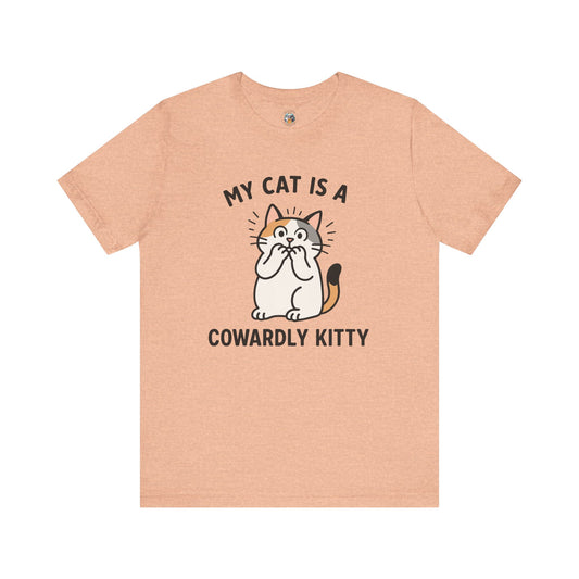 My Cat is a Cowardly Kitty - Simply Purrfect - T-Shirt | Cats With Character