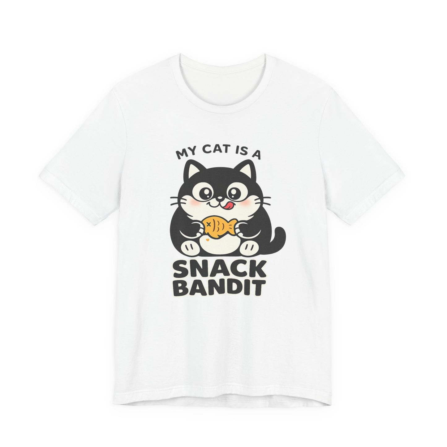 My Cat Is A Snack Bandit - Simply Purrfect Cat T-Shirt | Cats With Character