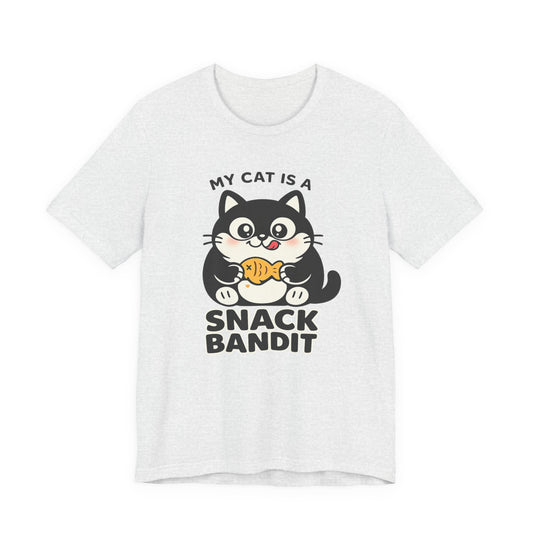 My Cat Is A Snack Bandit - Simply Purrfect Cat T-Shirt | Cats With Character