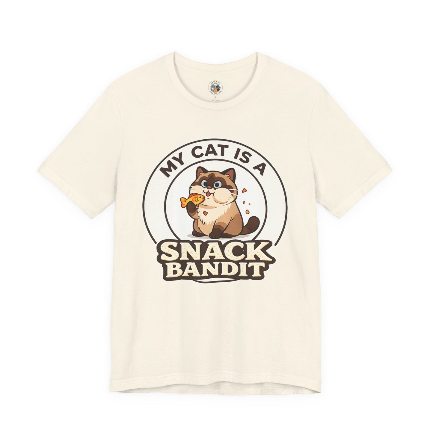 My Cat is a Snack Bandit - Feline Funnies - T-shirt