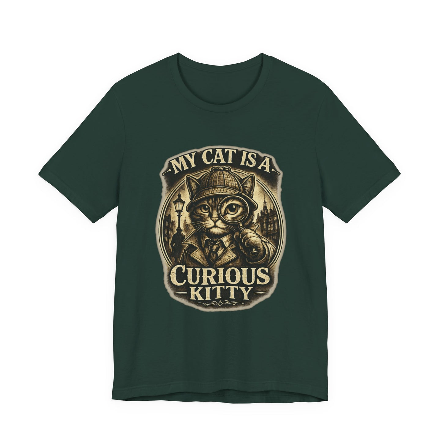 My Cat is a Curious Kitty - Retro Whiskers  | Cats With Character