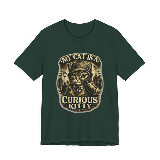 My Cat is a Curious Kitty - Retro Whiskers  | Cats With Character