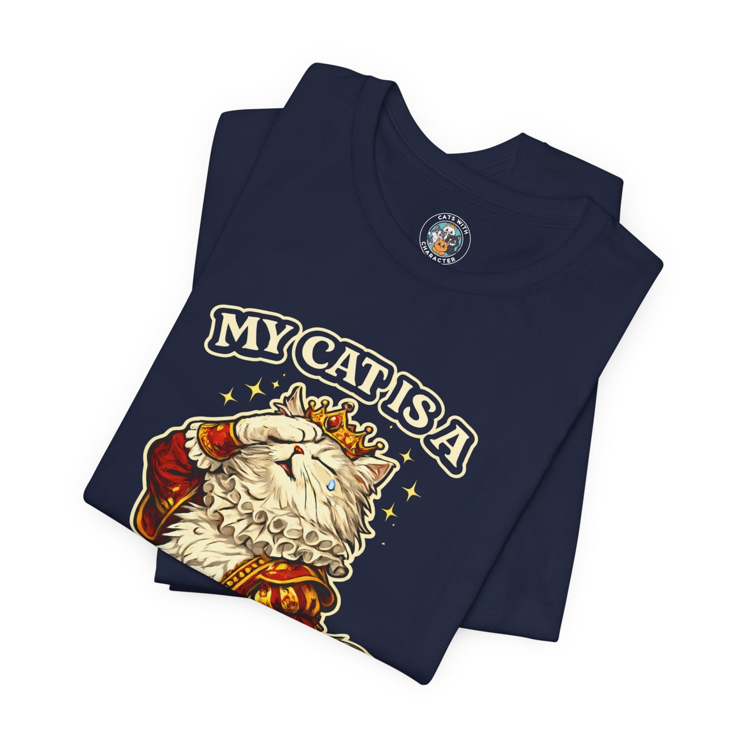 My Cat is a Drama Queen - Feline Funnies - Dark T-shirt