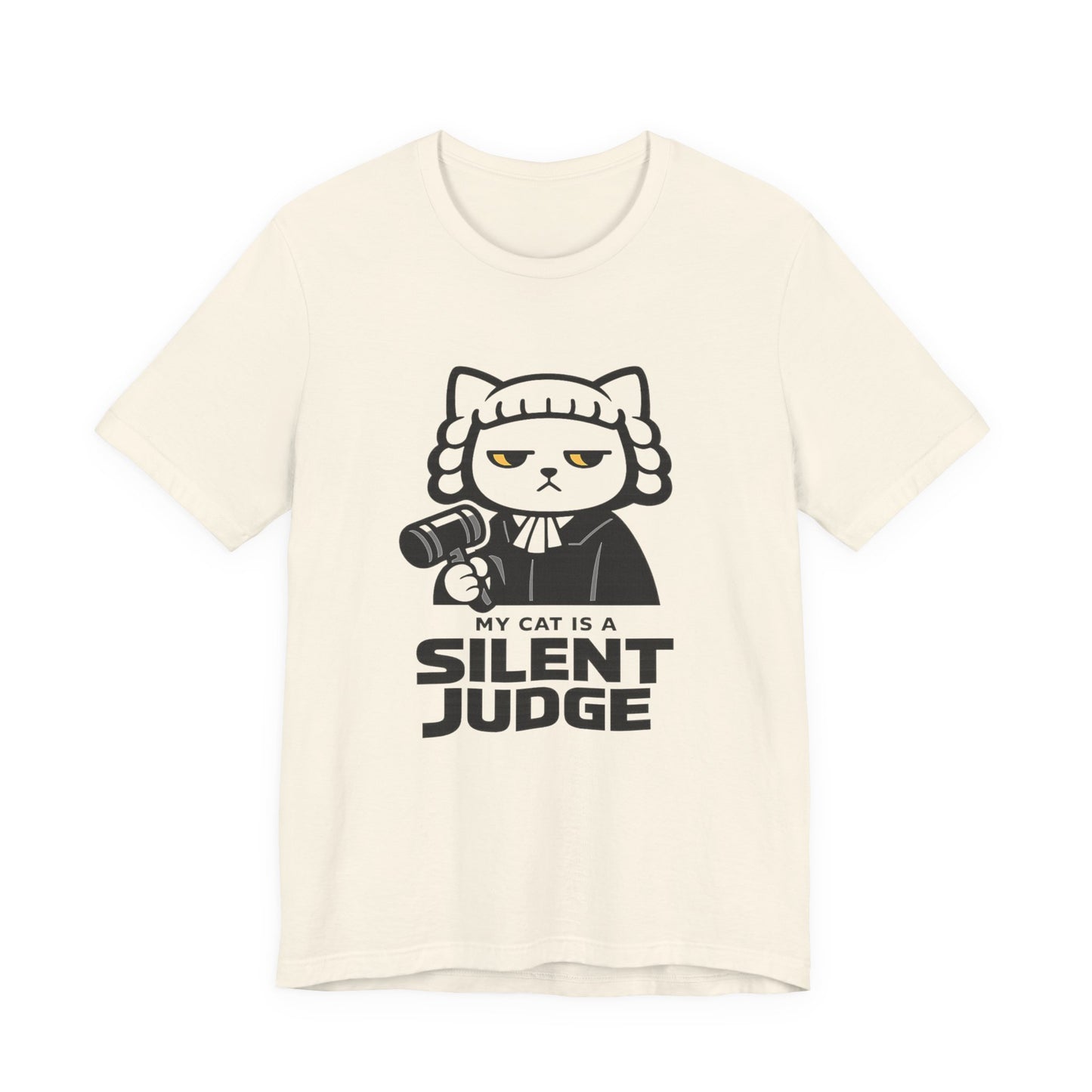 My Cat is a Silent Judge - Simply Purrfect - T-Shirt | Cats With Character