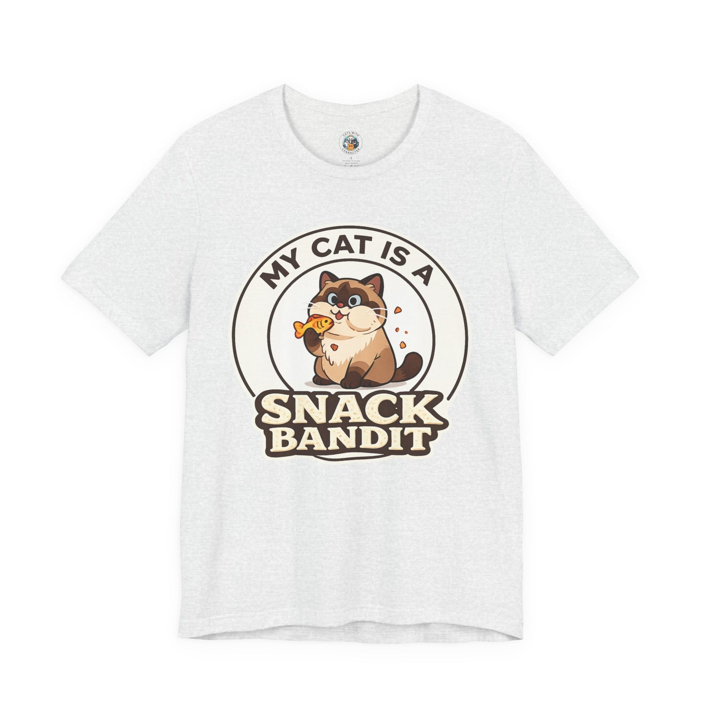 My Cat is a Snack Bandit - Feline Funnies - T-shirt