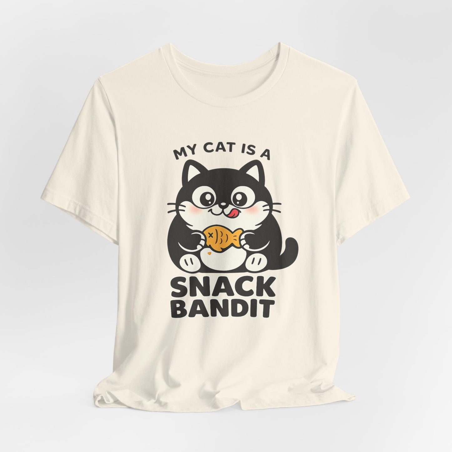 My Cat Is A Snack Bandit - Simply Purrfect Cat T-Shirt | Cats With Character