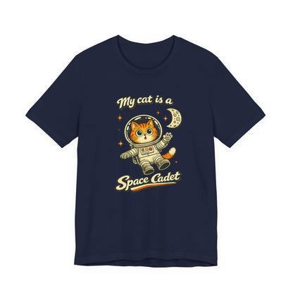 My Cat Is a Space Cadet – Retro Astronaut Cat T-Shirt | Cats with Character
