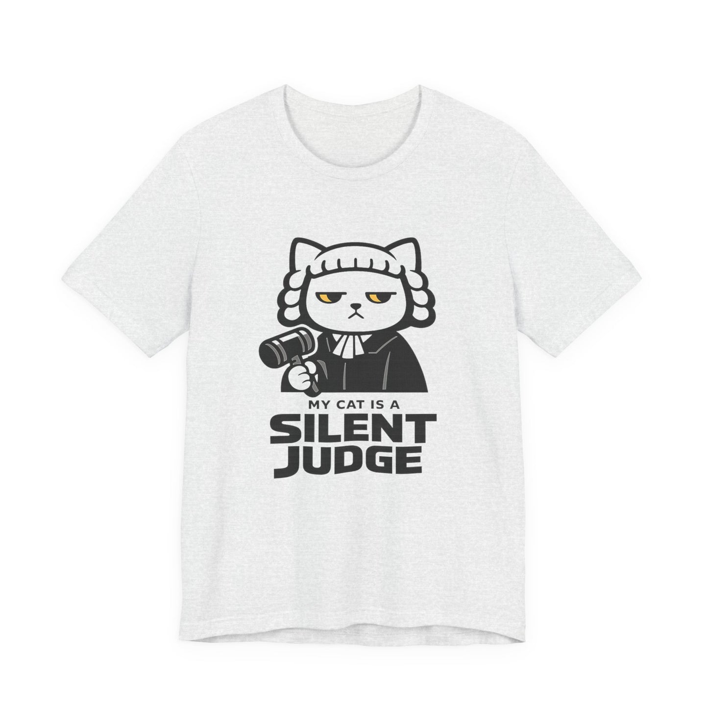 My Cat is a Silent Judge - Simply Purrfect - T-Shirt | Cats With Character